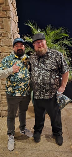 Customer photo review of Disney’s Fantasia 85th Anniversary "Sketches in the Stars (Midnight)" – KUNUFLEX Short Sleeve Shirt (Limited Edition)