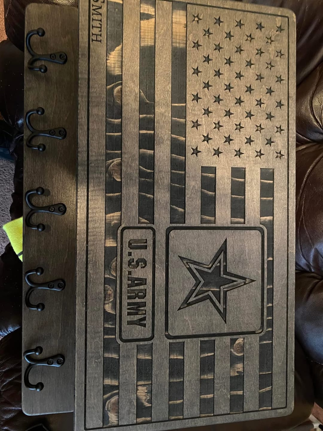 Customer photo review of PERSONALIZABLE ARMY