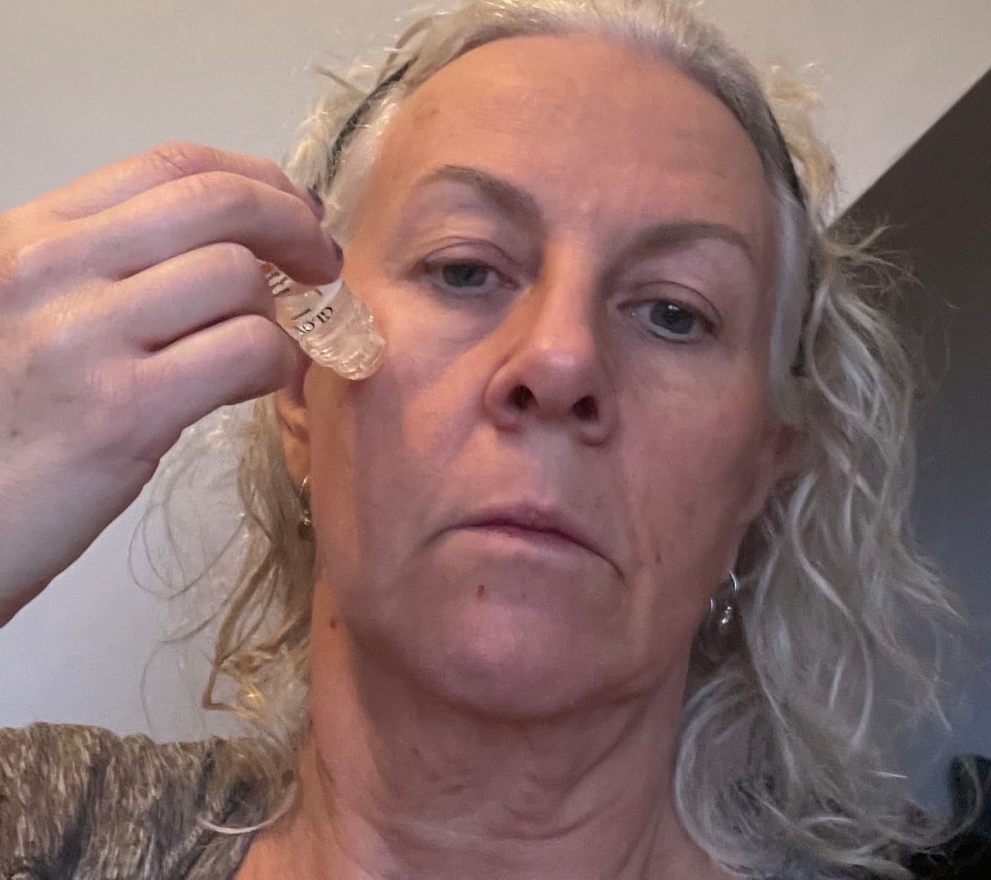 Customer photo review of Système de micro perfusion Glov Beauté