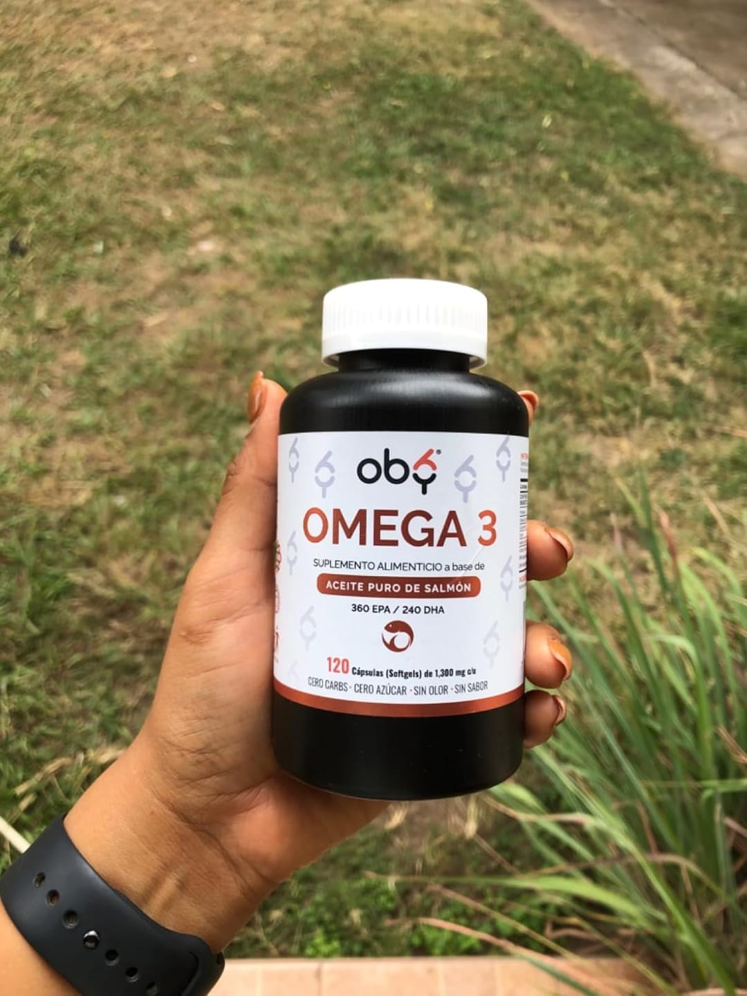 Customer photo review of OBY Omega 3: Aceite Puro de Salmón Salvaje $̶5̶4̶9̶.̶0̶0̶