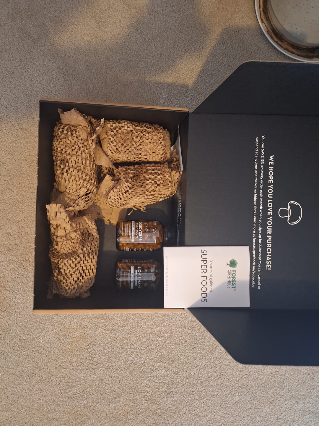 Customer photo review of Australian Grown Cordyceps Mushroom