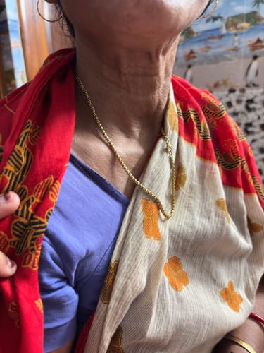 Customer photo review of Wheat Chain | 3 MM