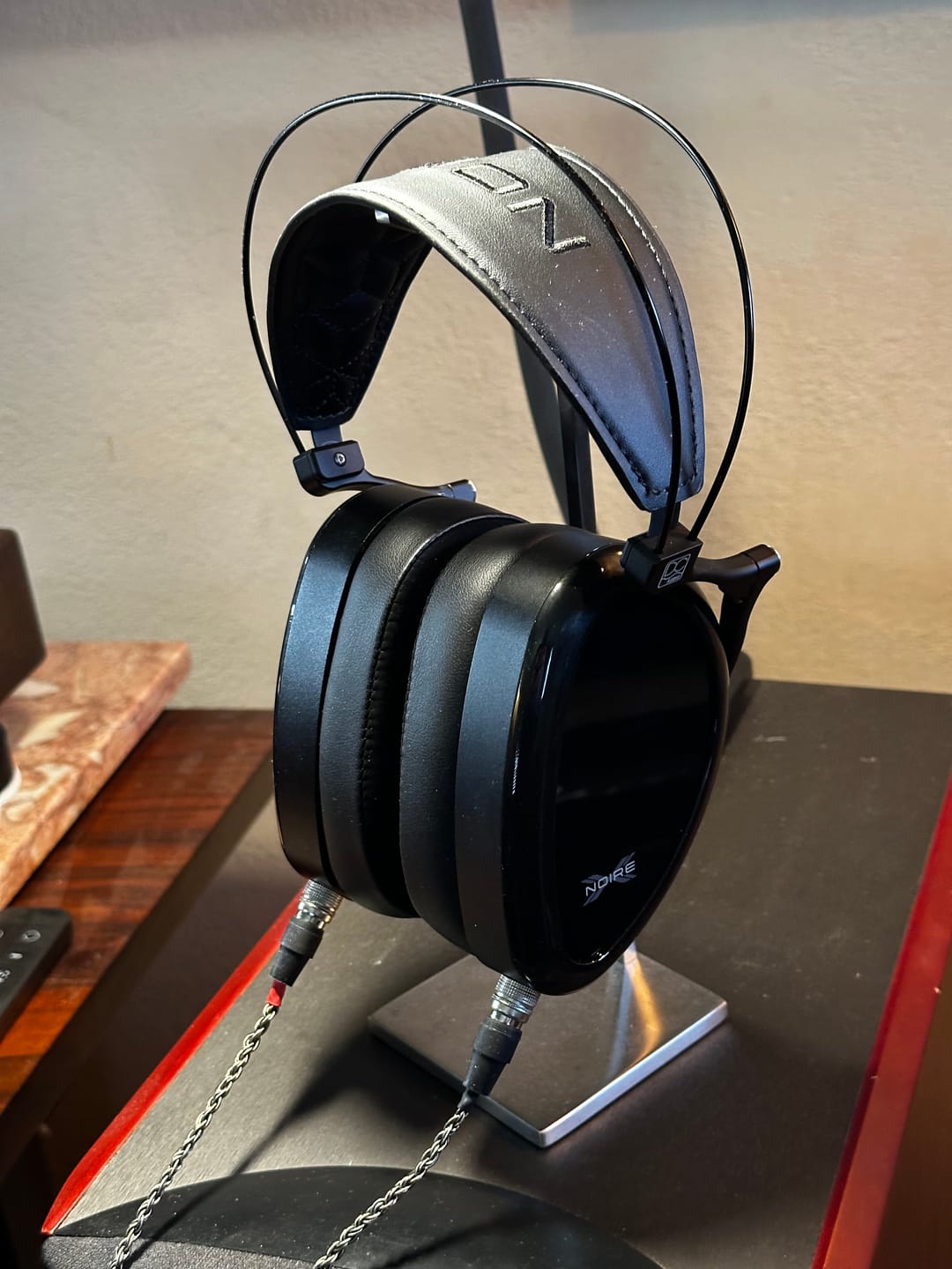 Customer photo review of Dan Clark Audio NOIRE X Headphones - Open Box