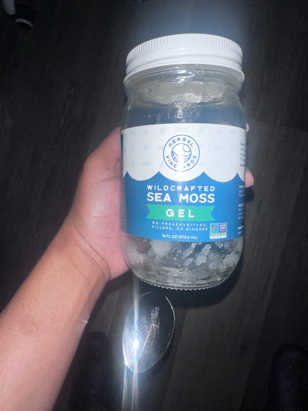 Customer photo review of 60 Day Sea Moss Gel Dynamic Duo
