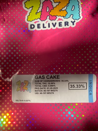 Customer photo review of Gas Cake  - 14 Grams Littles - Indica