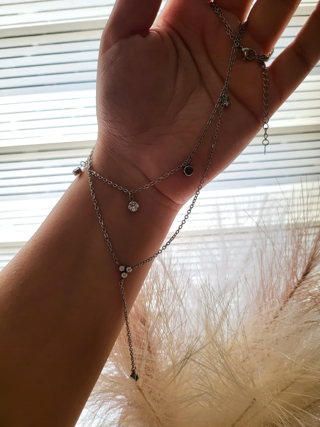Customer photo review of Alessia Halskette | 18K vergoldet