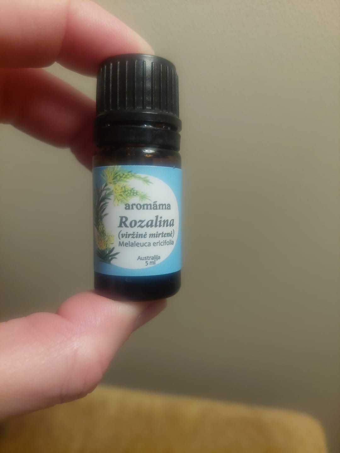Customer photo review of Rozalinų (viržinių mirtenių) eterinis aliejus