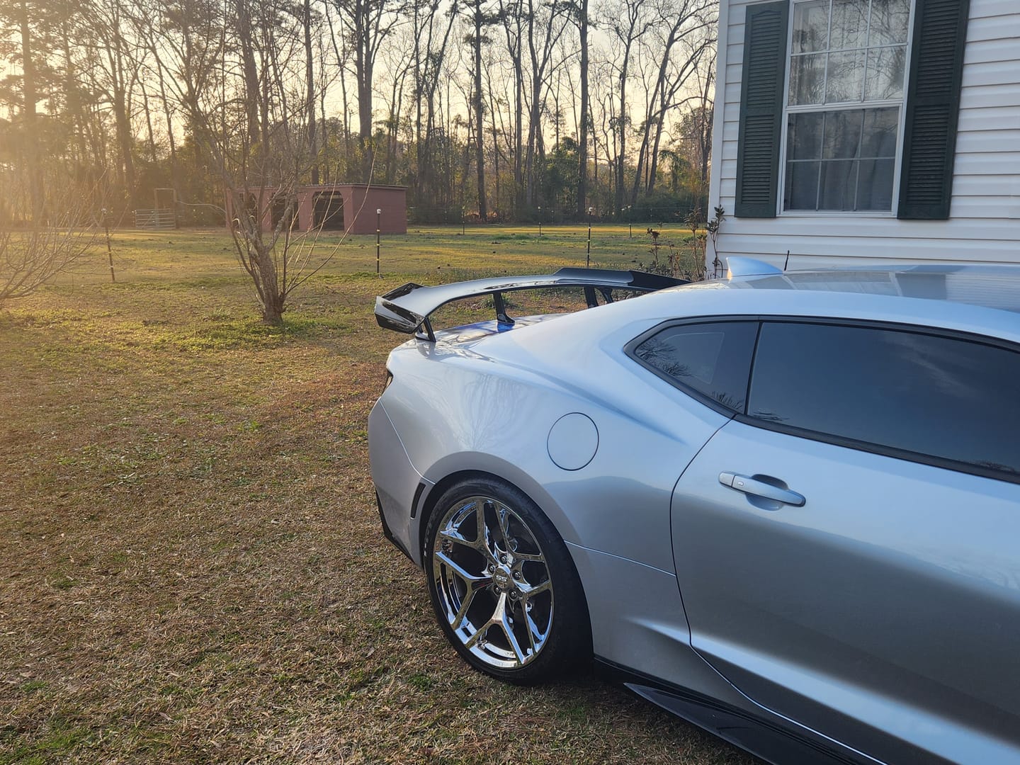 Customer photo review of Camaro Zl1 1LE Conversion Rear Trunk Spoiler High Wing