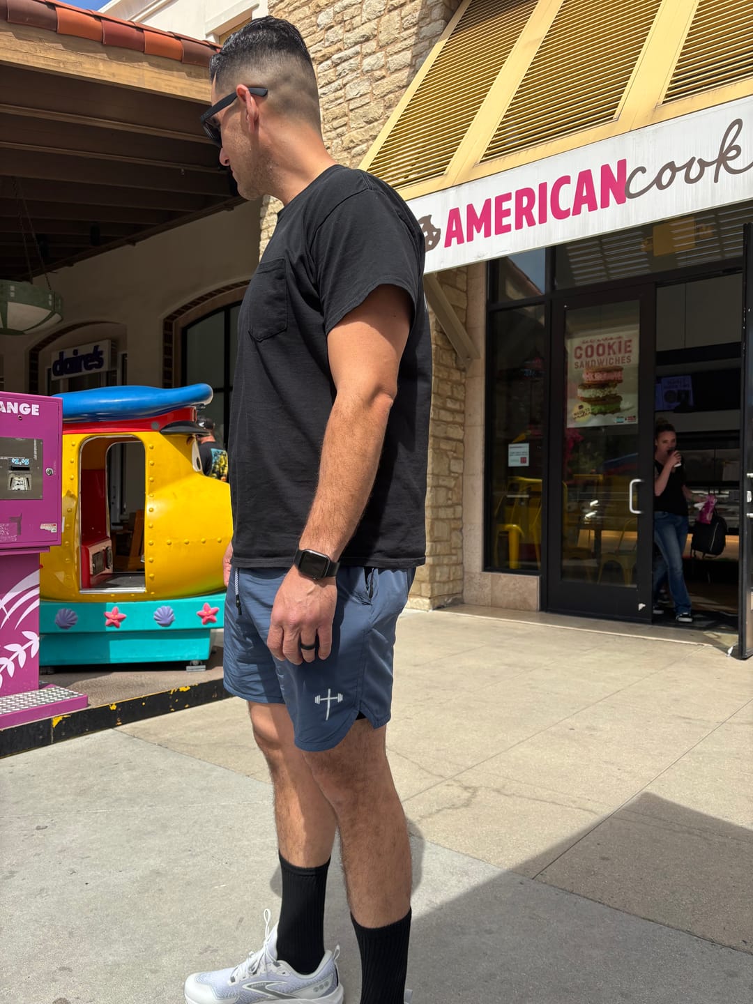 Customer photo review of Active Liner Shorts 7"