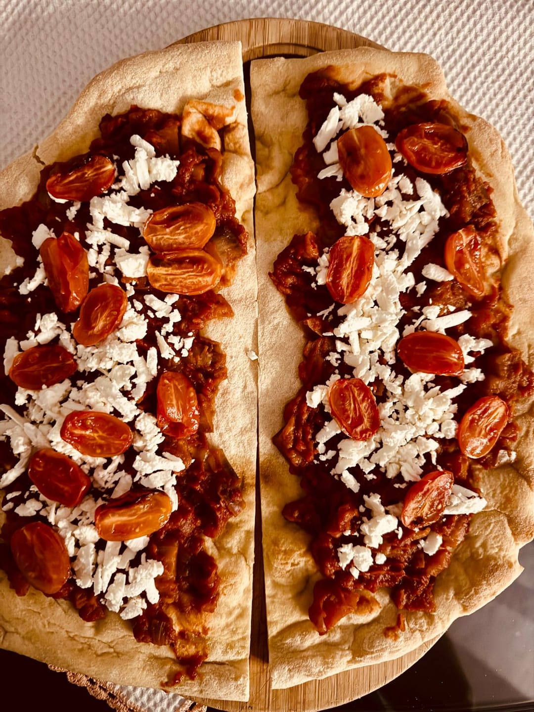 Customer photo review of Base pizza low-carb 200g