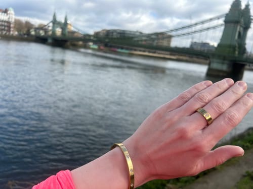 Customer photo review of Eloise Bangle