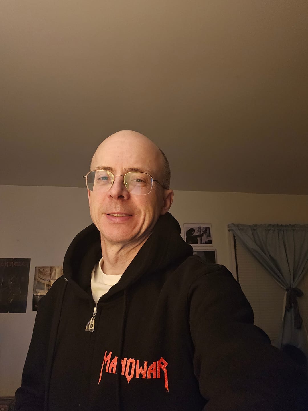 Customer photo review of MANOWAR ZIP HOODIE WARRIORS OF THE WORLD 2025