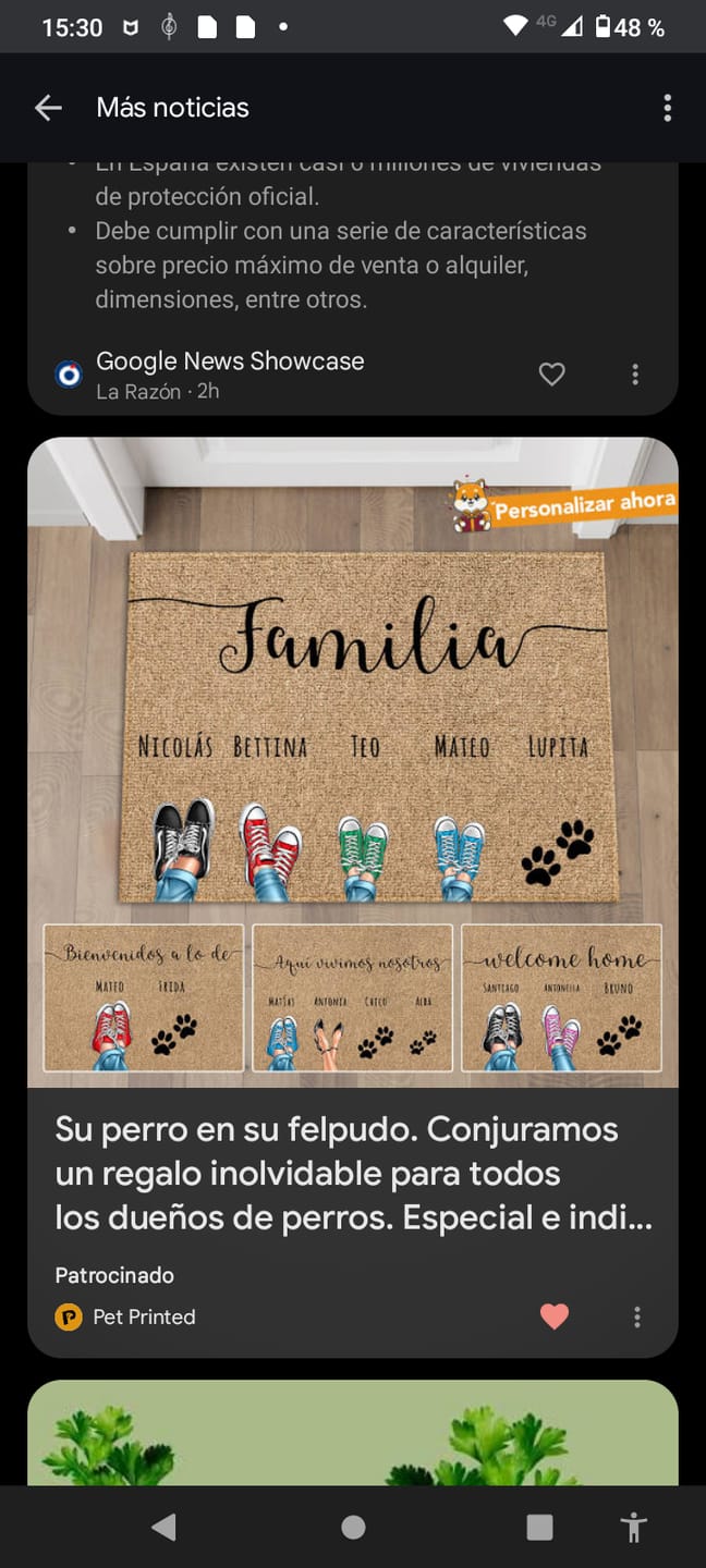 Customer photo review of Zapatos y patas - Felpudo personalizado