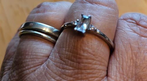 Customer photo review of Princess Sailor Ring