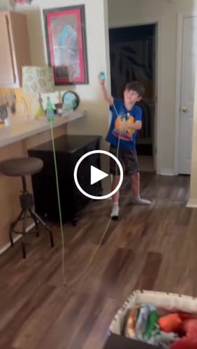 Customer video review of ZipString® Luma