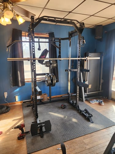 Customer photo review of HR05 Half Rack Functional Trainer