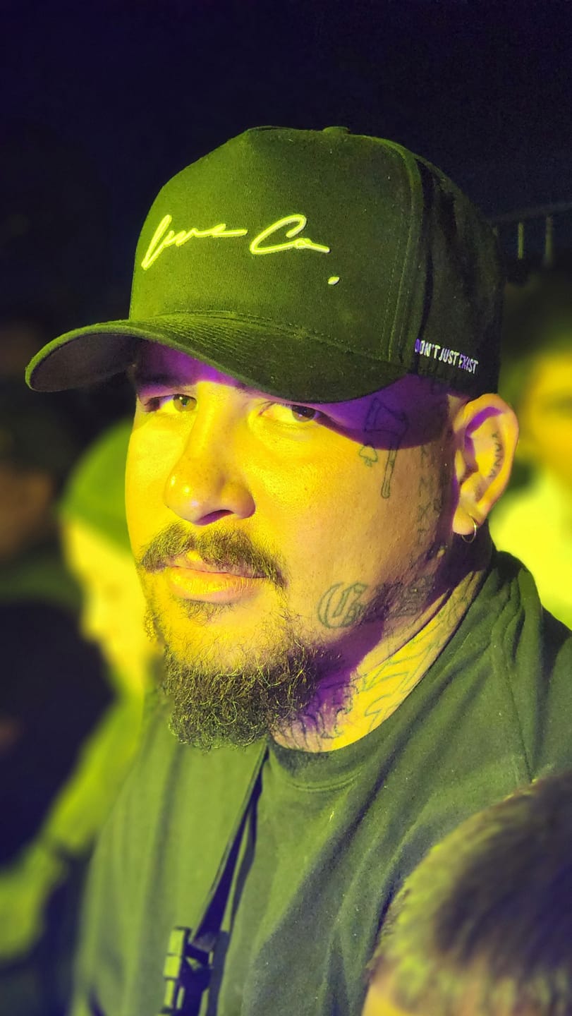 Customer photo review of Live Co. "Black Signature Series" A-Frame Snapback