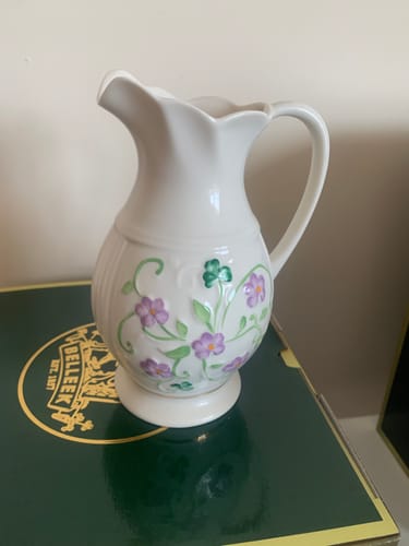 Customer photo review of Belleek Classic Irish Flax Pitcher