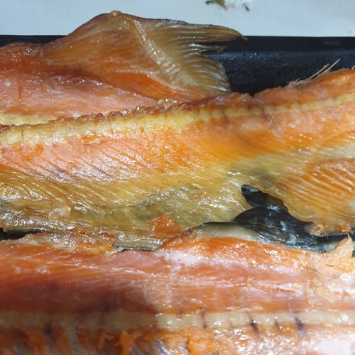 Customer photo review of 5KG Salmon Frames NZ Frozen