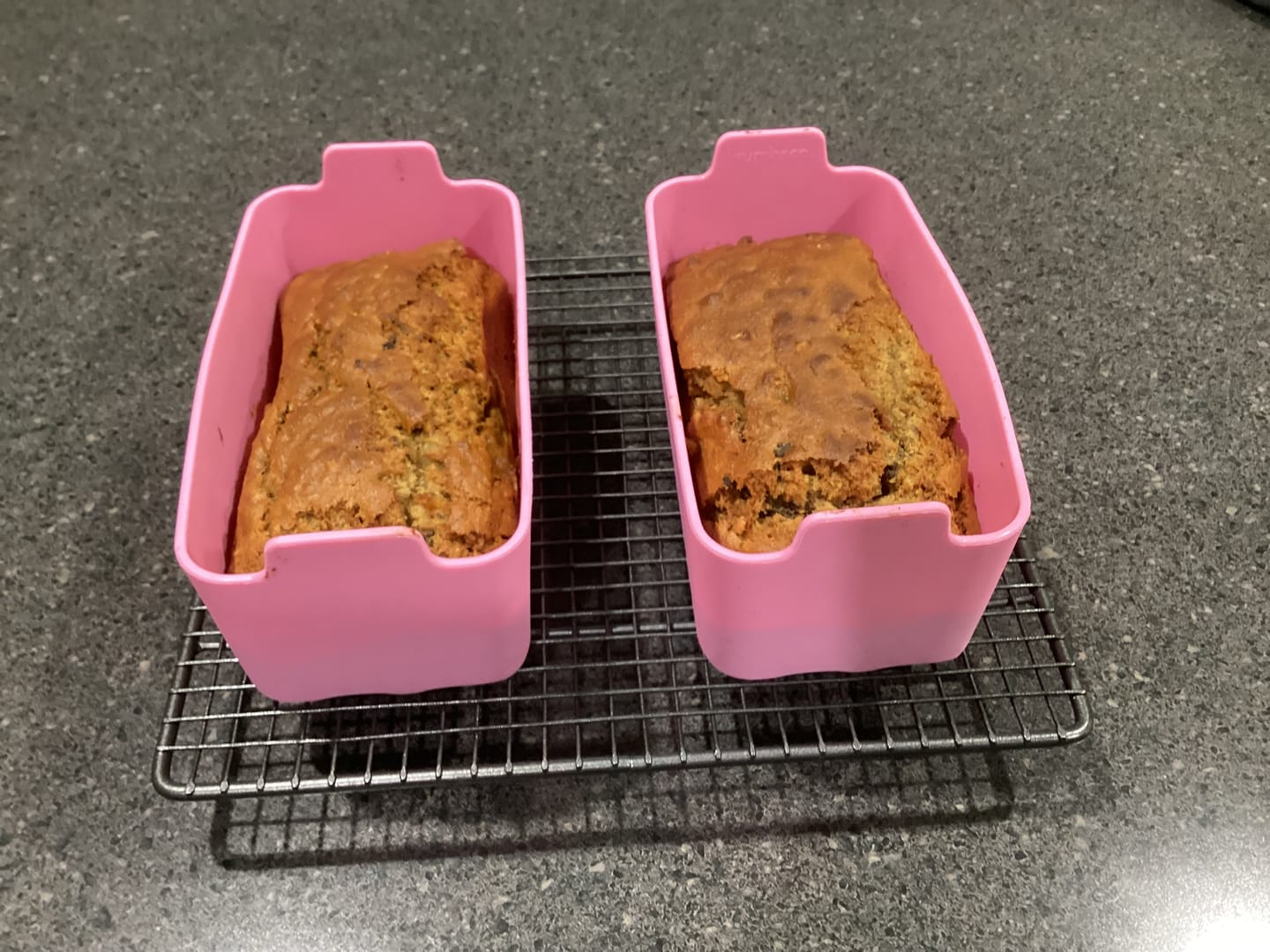 Customer photo review of Krumbsco Mini Loaf Tray - Air Fryer & Oven Size