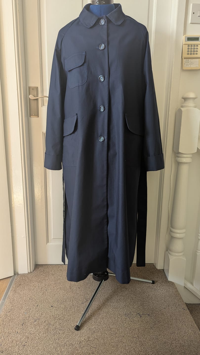Customer photo review of Plain Polycotton Gabardine Twill Fabric
