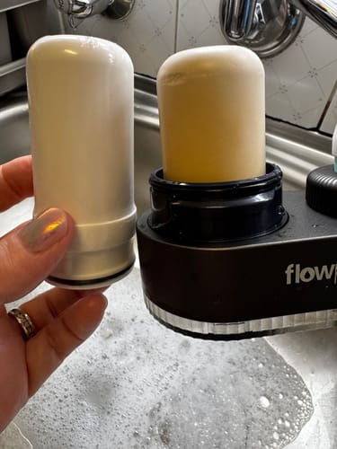 Customer photo review of FlowPure Tap Water Filter