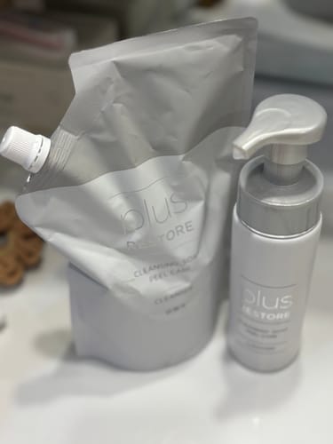 Naoko review of クレンジングソープ泡ピールケア 詰替用（大容量タイプ） image 1 out of 1