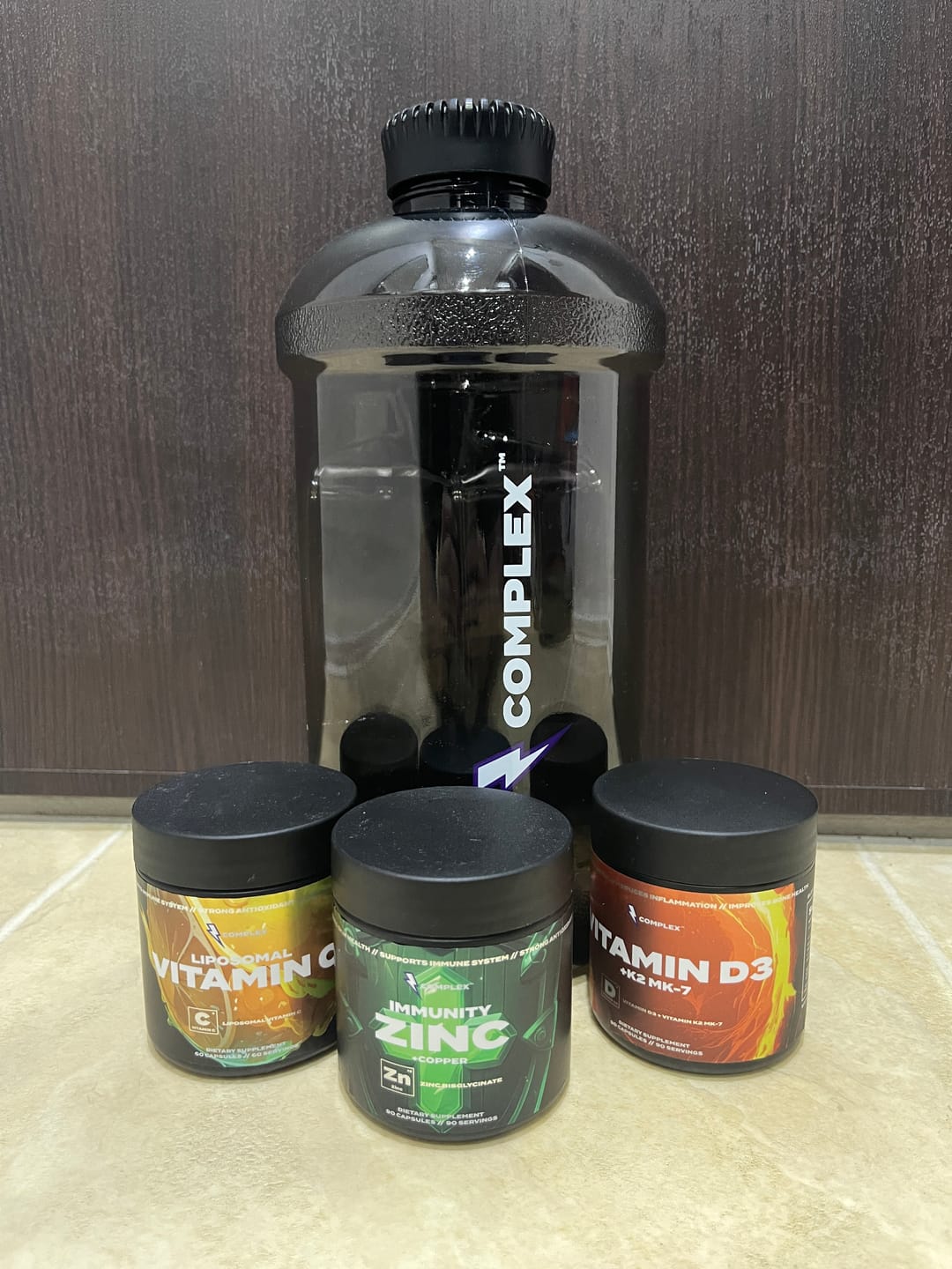 Customer photo review of XXL Bottle - 2,4l