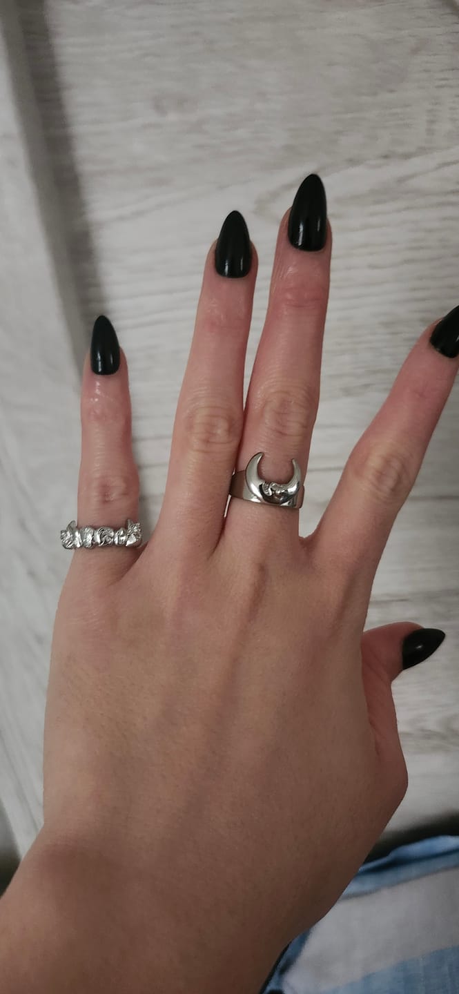 Customer photo review of LUNA THE LUNATIC LUNAR RING
