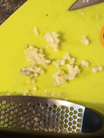 Customer photo review of Ring Garlic Press