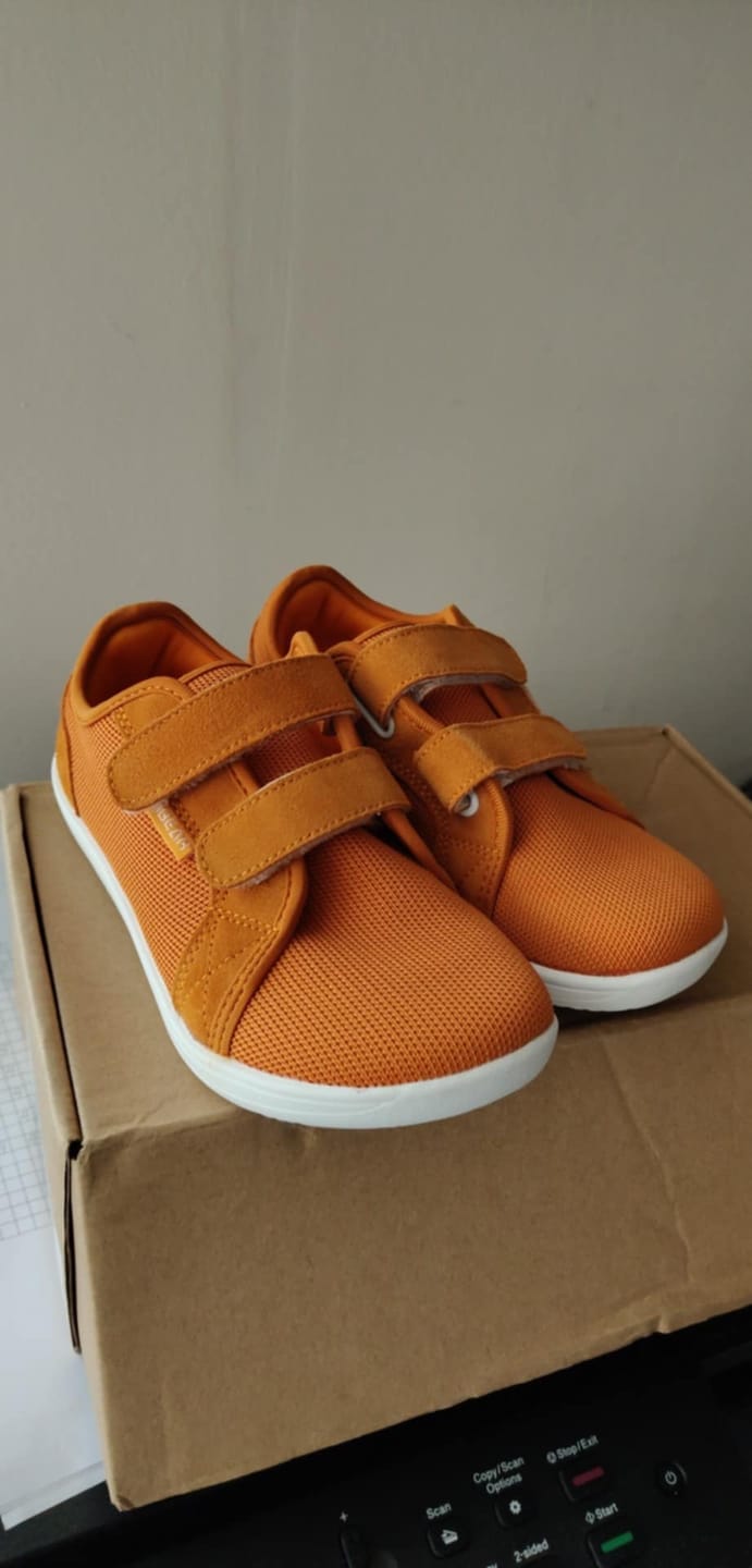Customer photo review of Kid's Bugle - Barefoot Shoes
