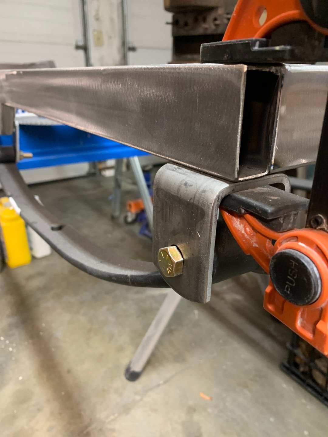 Customer photo review of Trailer Leaf Spring Shackle Strap - 3" Long - 2-1/4" Center To Center - 4101-2C