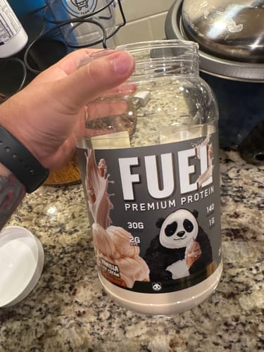 Customer photo review of FUEL Premium Protein (Vanilla Ice Cream)