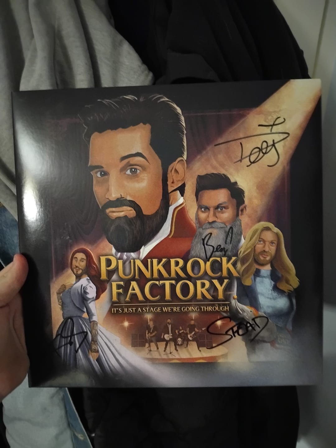 Customer photo review of It's Just a Stage We're Going Through Vinyl