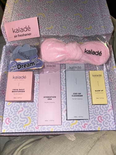 Customer photo review of Kaladé Headband (6 colours)