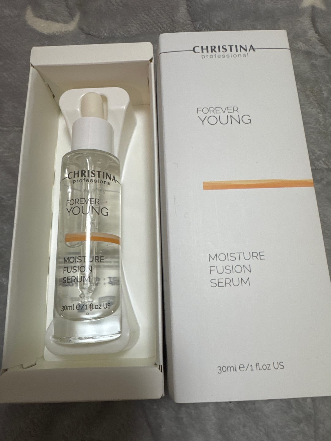 Customer photo review of モイスチャーフュージョンセラム