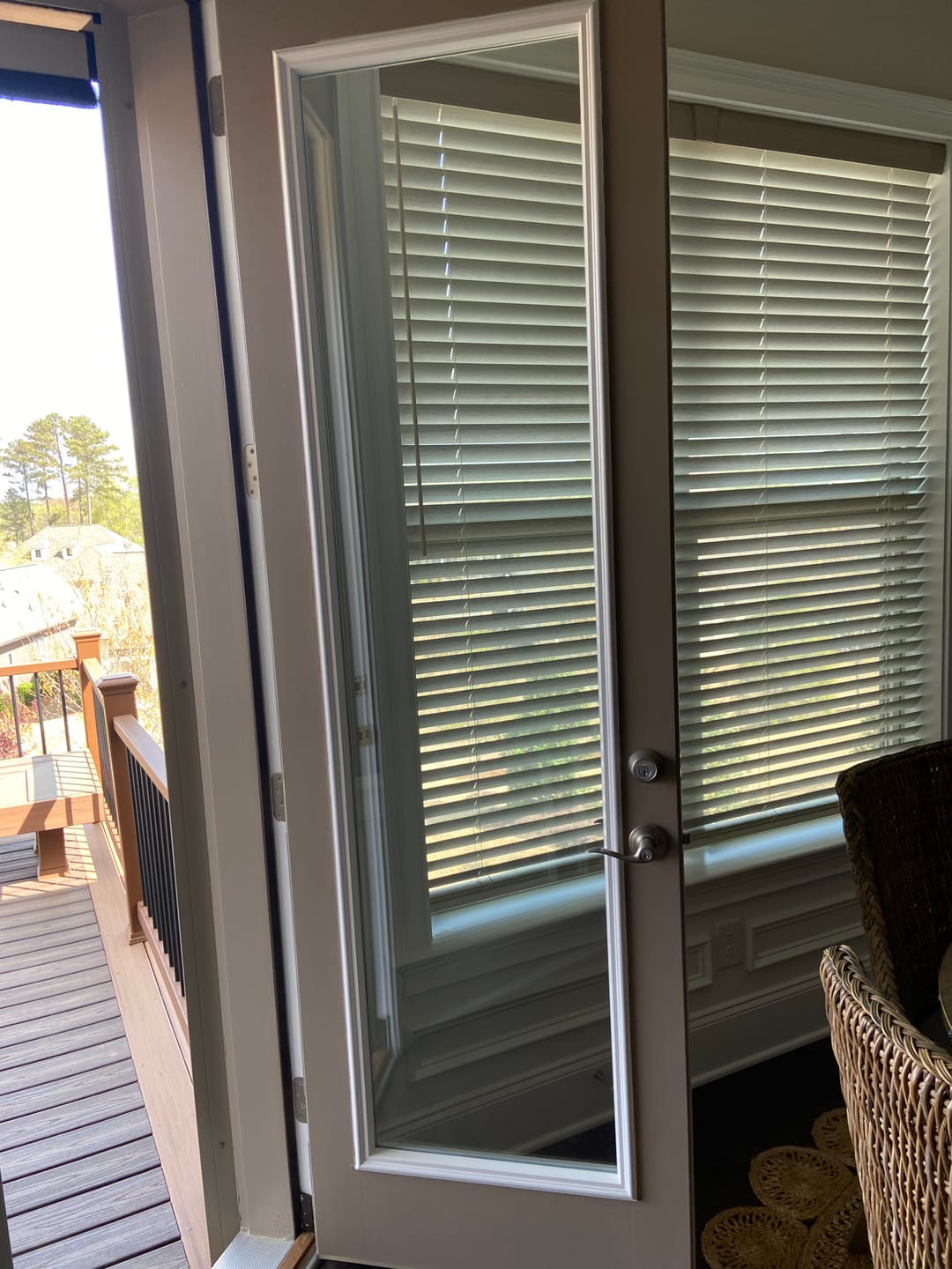 Customer photo review of Clear 1 Lite Glass and Frame Kit (Tall Full Lite)