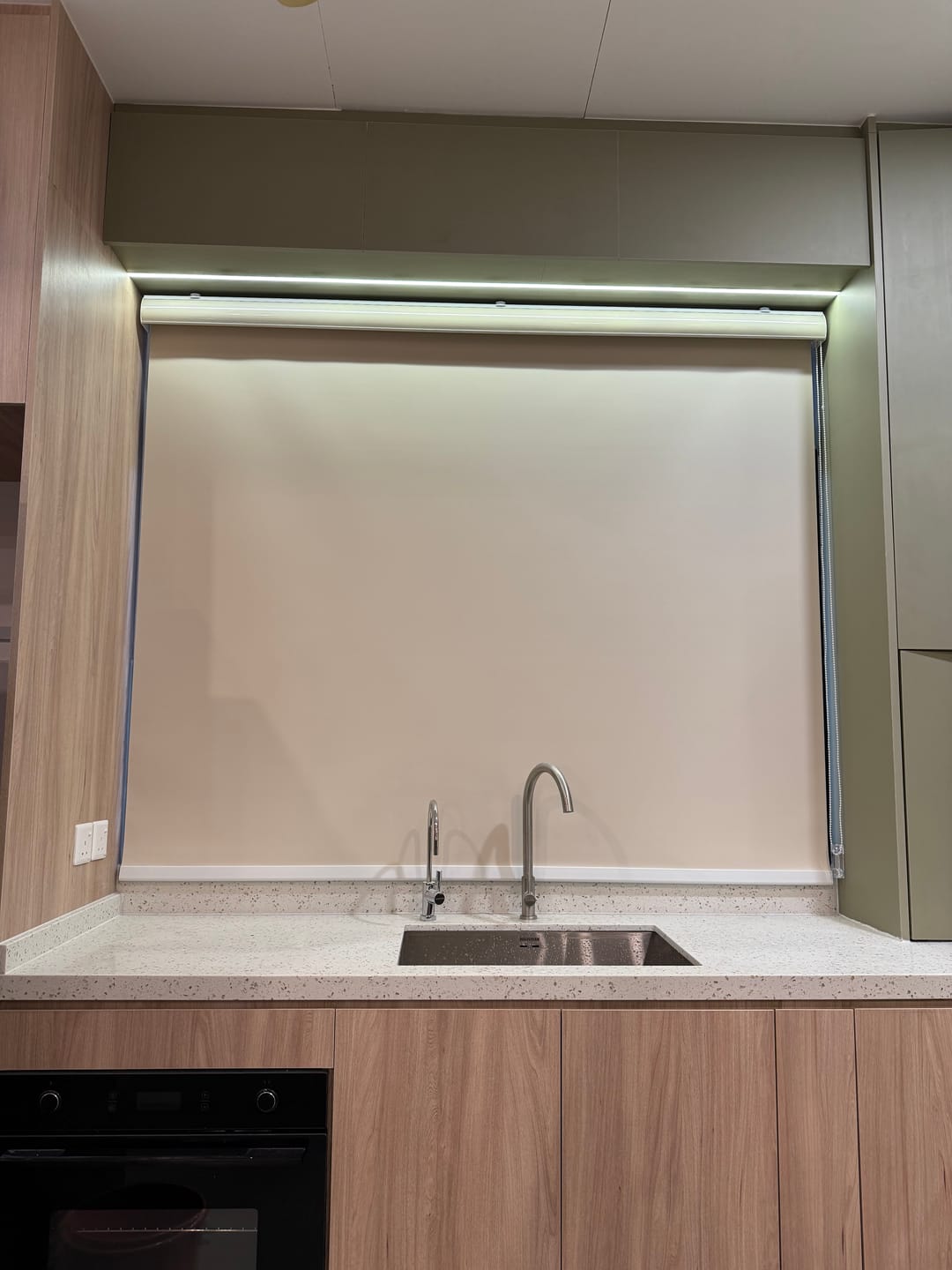 Customer photo review of Blackwell Classic Blackout Roller Blinds