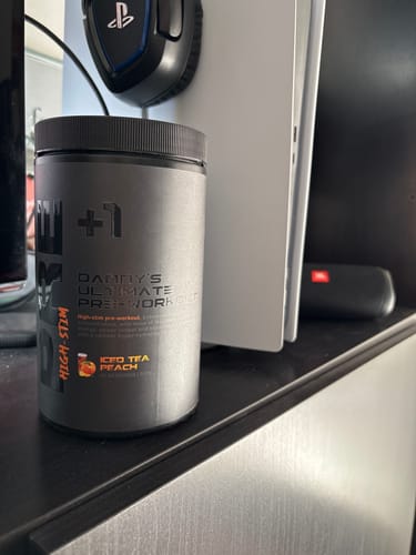 Customer photo review of +1© Danny's Ultimate Pre Workout High-stim (520g)