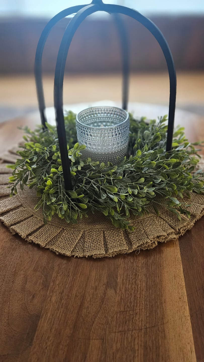 Customer photo review of Josephine Vine Candle Ring | Large