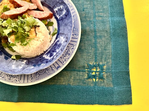 undefined review of Handwoven Motif Napkins (Multiple Colors) image 1 out of 2