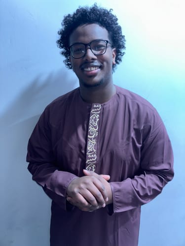 Customer photo review of Burgundy Thobe