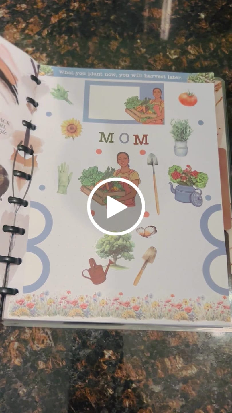 Customer video review of Country Charm Sticker Book