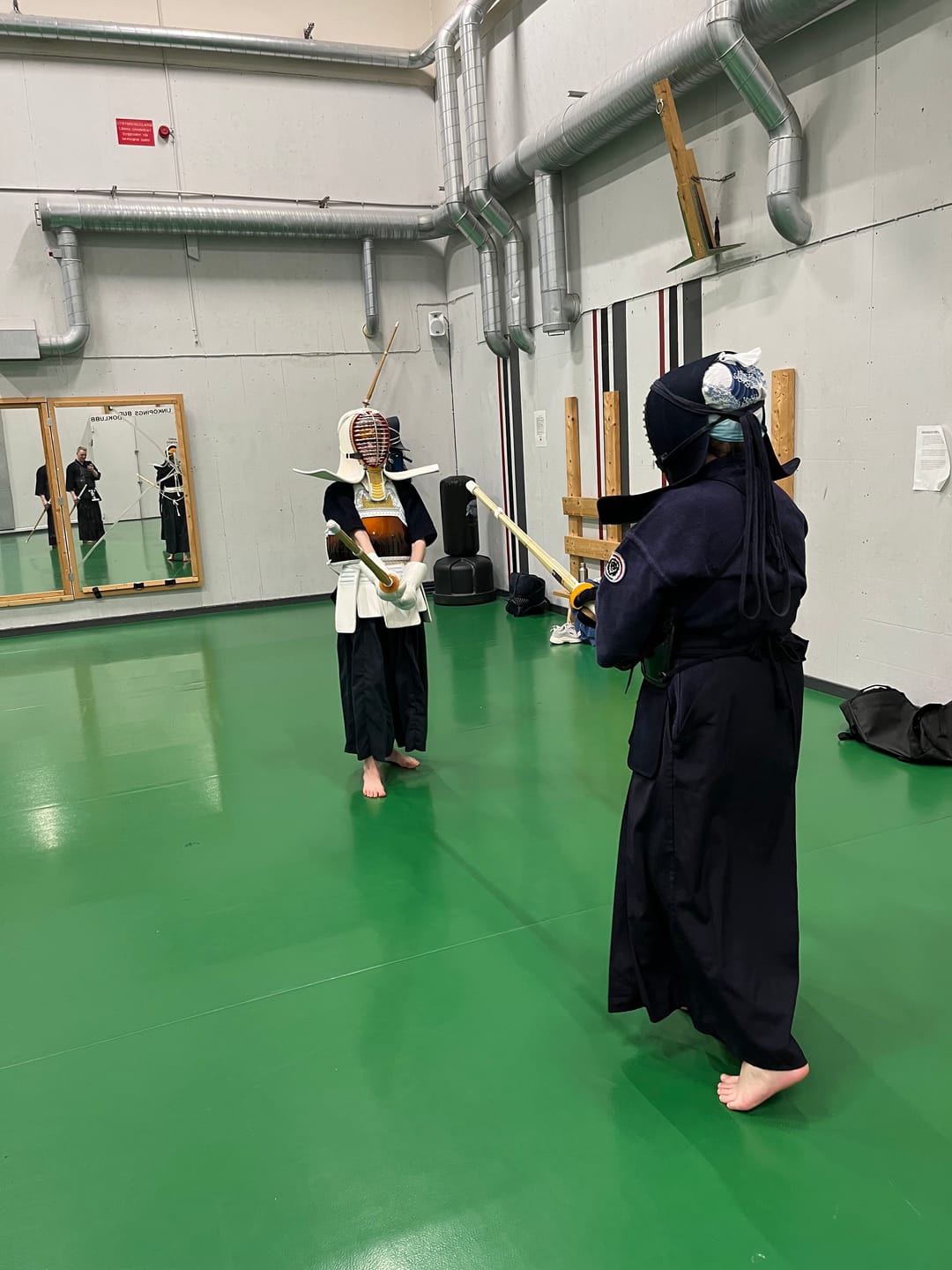 Customer photo review of *SPECIAL OFFER* - Large Grip Dobari Shinai ‘KOUREN’ - Set of *3*