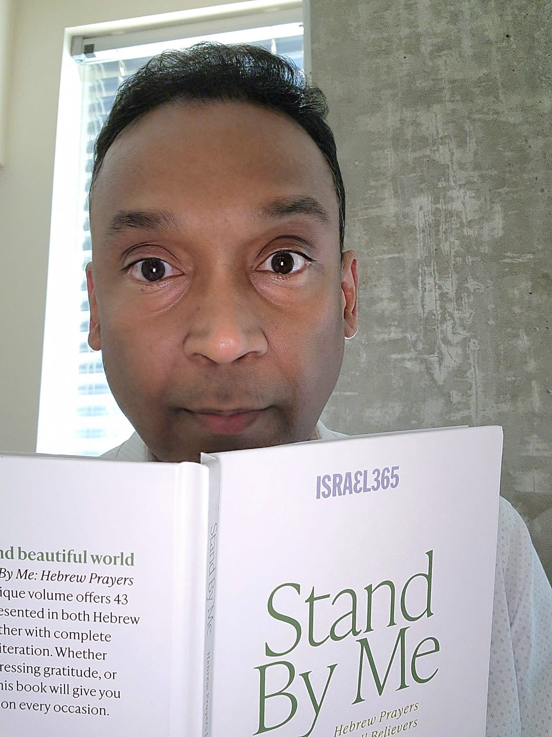 Customer photo review of Stand By Me - Volume 1: Hebrew Prayers for All Believers
