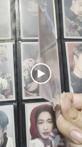 Customer video review of PREMIUM IRIDESCENT PHOTOCARD SLEEVES - OPAL