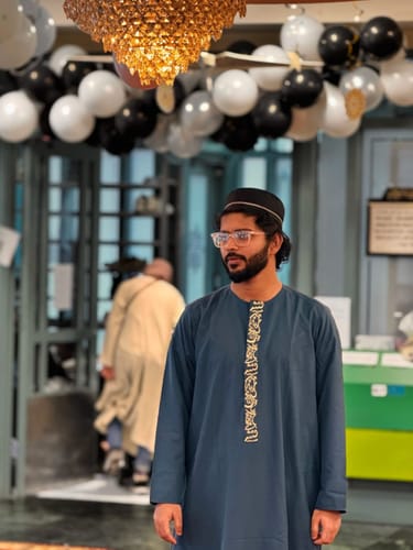 Customer photo review of SEA BLUE THOBE