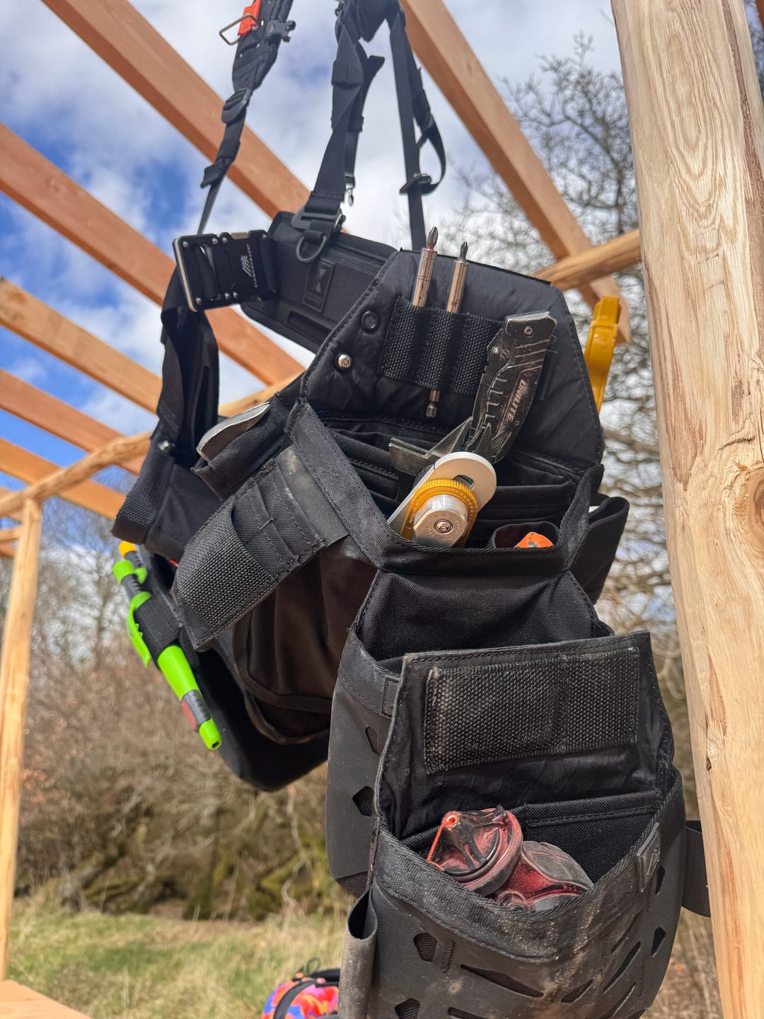 Customer photo review of DiamondBack Toolbelts | Thor X Pouch