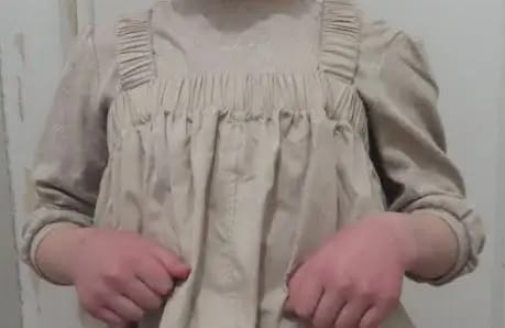 Customer photo review of Ribbed Print Children's Outfit