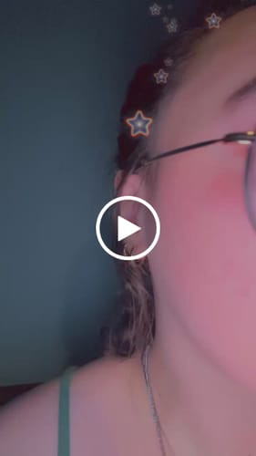 Customer video review of My Huggies Hoop Earrings